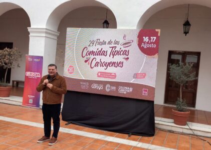 Fue presentada la 29ª Fiesta de las Comidas Típicas Caroyenses, acompañada por la Agencia Córdoba Turismo: una celebración de cultura y gastronomía