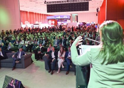 Prunotto encabezó la apertura del Córdoba Tech Week 2025 junto a Passerini y Pretto