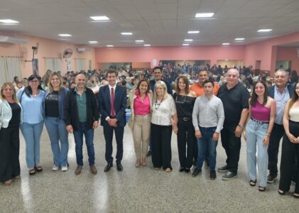 Obras y compromiso: Prunotto reafirmó el apoyo provincial en el aniversario de Luca