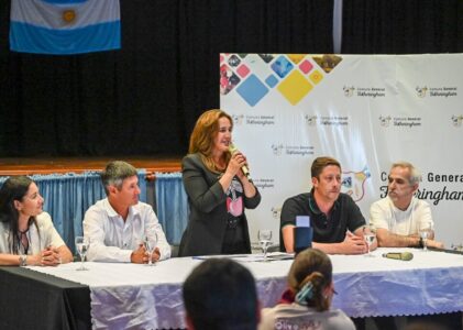 Prunotto cuestionó el abandono nacional y reafirmó el compromiso provincial con los sectores más vulnerables en General Fotheringam