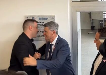 “Creemos en el humanismo social”: Passerini inauguró un nuevo espacio de atención comunitaria en salud mental junto a Pretto