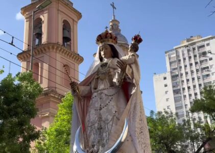 Prunotto, Passerini y Pretto participaron de la Fiesta Patronal de Nuestra Señora del Rosario del Milagro en Córdoba