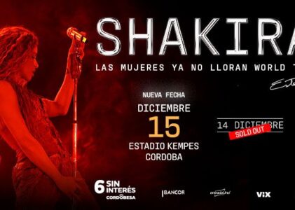 Shakira en Córdoba: Se espera un Impacto Económico Récord de $55 Millones y Hotelería al 100%