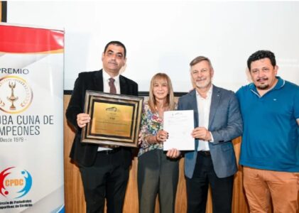 El deporte cordobés fue distinguido en los Premios Cuna de Campeones