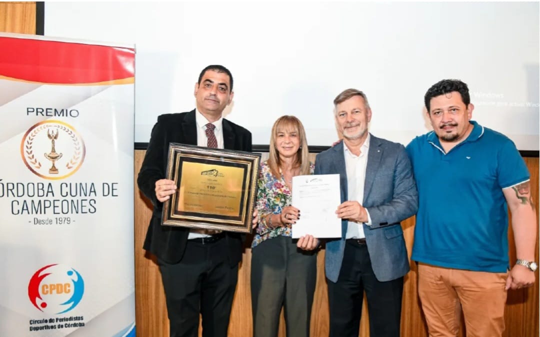 El deporte cordobés fue distinguido en los Premios Cuna de Campeones