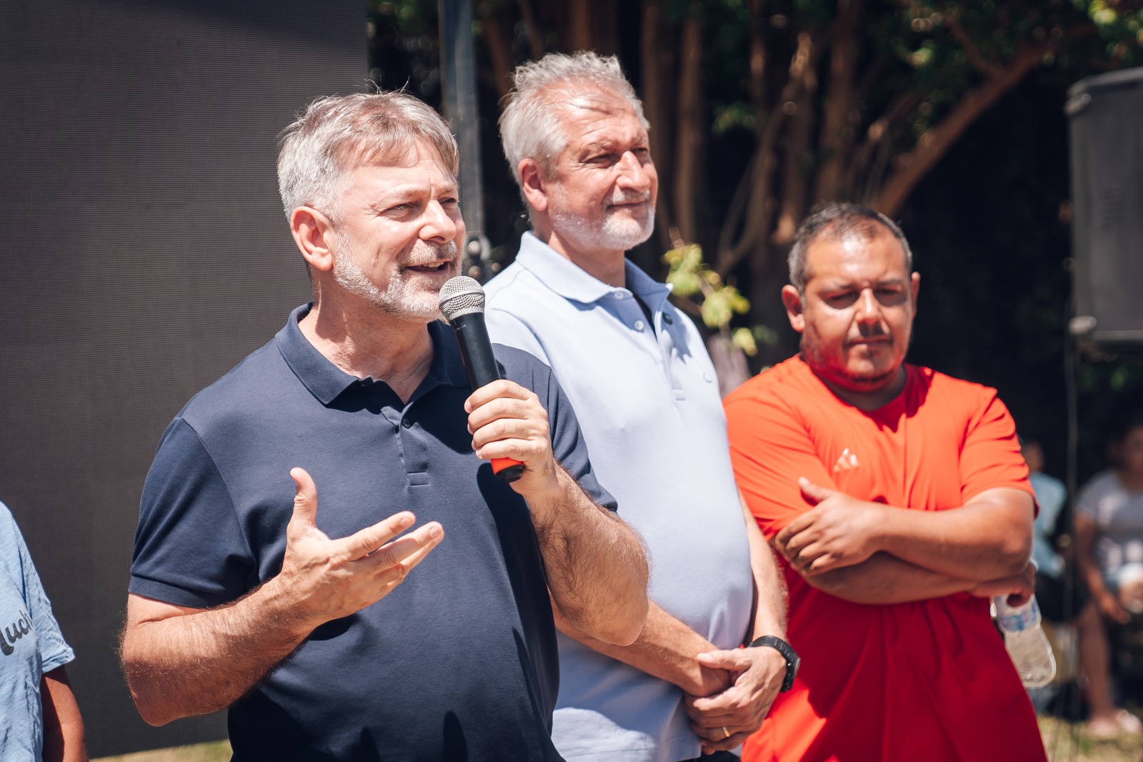 La pileta del Club Alberdi volvió a funcionar con apoyo municipal: Pretto participó de la reapertura