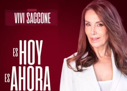 Viviana Saccone continúa con su charla transformadora: “Es Hoy. Es Ahora”, en Teatro La Llave