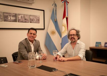 Rodio se reunió con Santiago Fillol, el guionista cordobés nominado al Oscar
