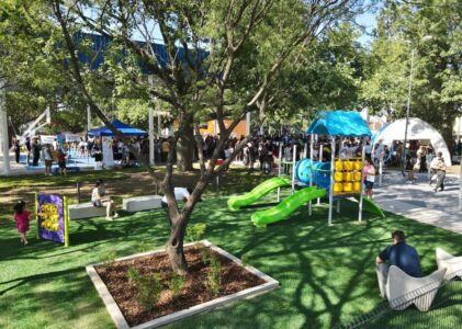 Ampliación Empalme ya cuenta con una plaza renovada y un nuevo Polideportivo Social