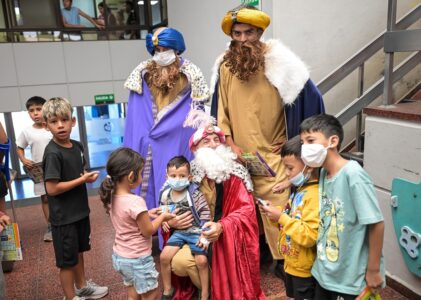 Los Reyes Magos acompañaron a niñas y niños internados en hospitales de Córdoba