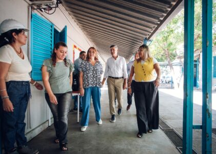 Escuelas municipales en puesta a punto para 2026: Passerini supervisó refacciones y mantenimiento