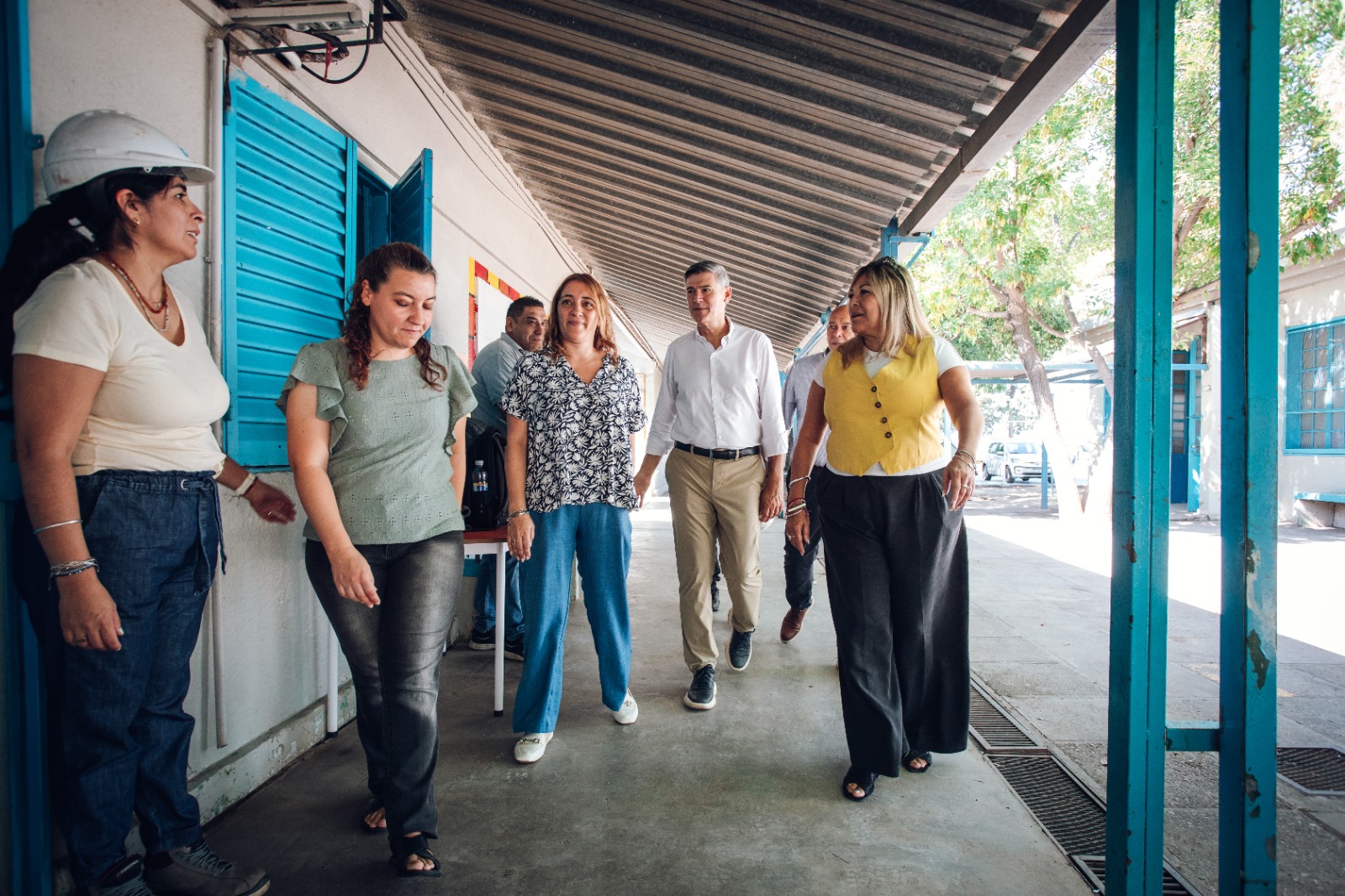 Escuelas municipales en puesta a punto para 2026: Passerini supervisó refacciones y mantenimiento