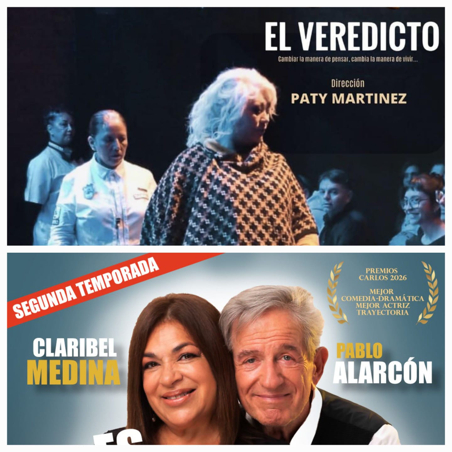 “El Veredicto” y “Es complicado”: dos propuestas teatrales para disfrutar en Córdoba