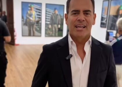 Rodio participó de la apertura de la muestra “Arte, acción y memoria” en el CAC Chateau Carreras