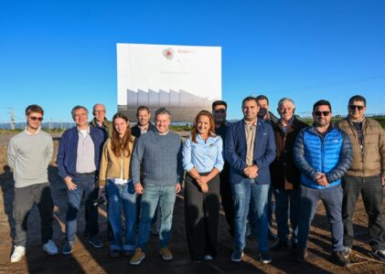 Prunotto destacó el trabajo conjunto entre el Estado y el sector privado en el inicio de una nueva inversión industrial