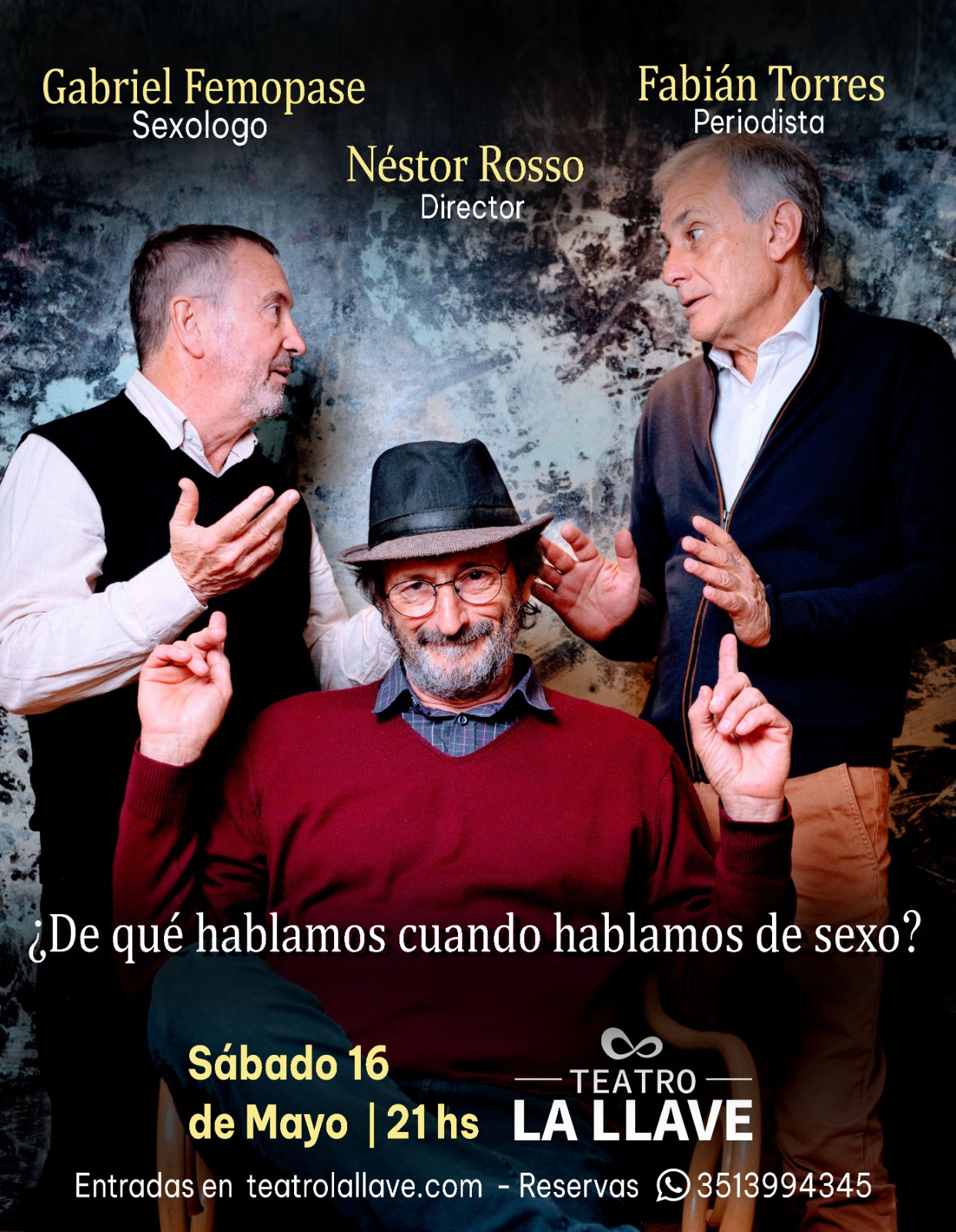 “Llega ‘¿De qué hablamos cuando hablamos de sexo?’, una obra para reflexionar y dialogar”