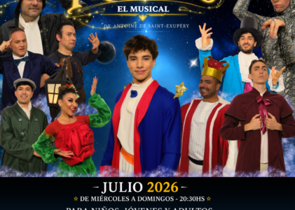 El Principito, El Musical” llega a Córdoba con una propuesta para emocionar a toda la familia