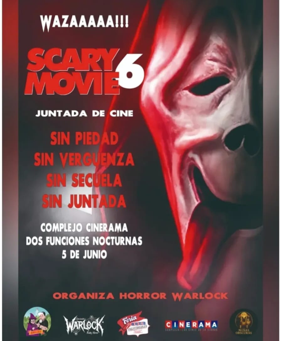 ¡Gritos, sustos y diversión! Llega una nueva Juntada de Cine de Terror al Complejo Cinerama