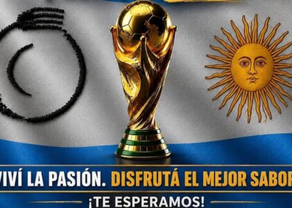 Clayt se pone mundialista: mirá los partidos de la Selección, disfrutá del mejor tenedor libre y viví toda la pasión por Argentina