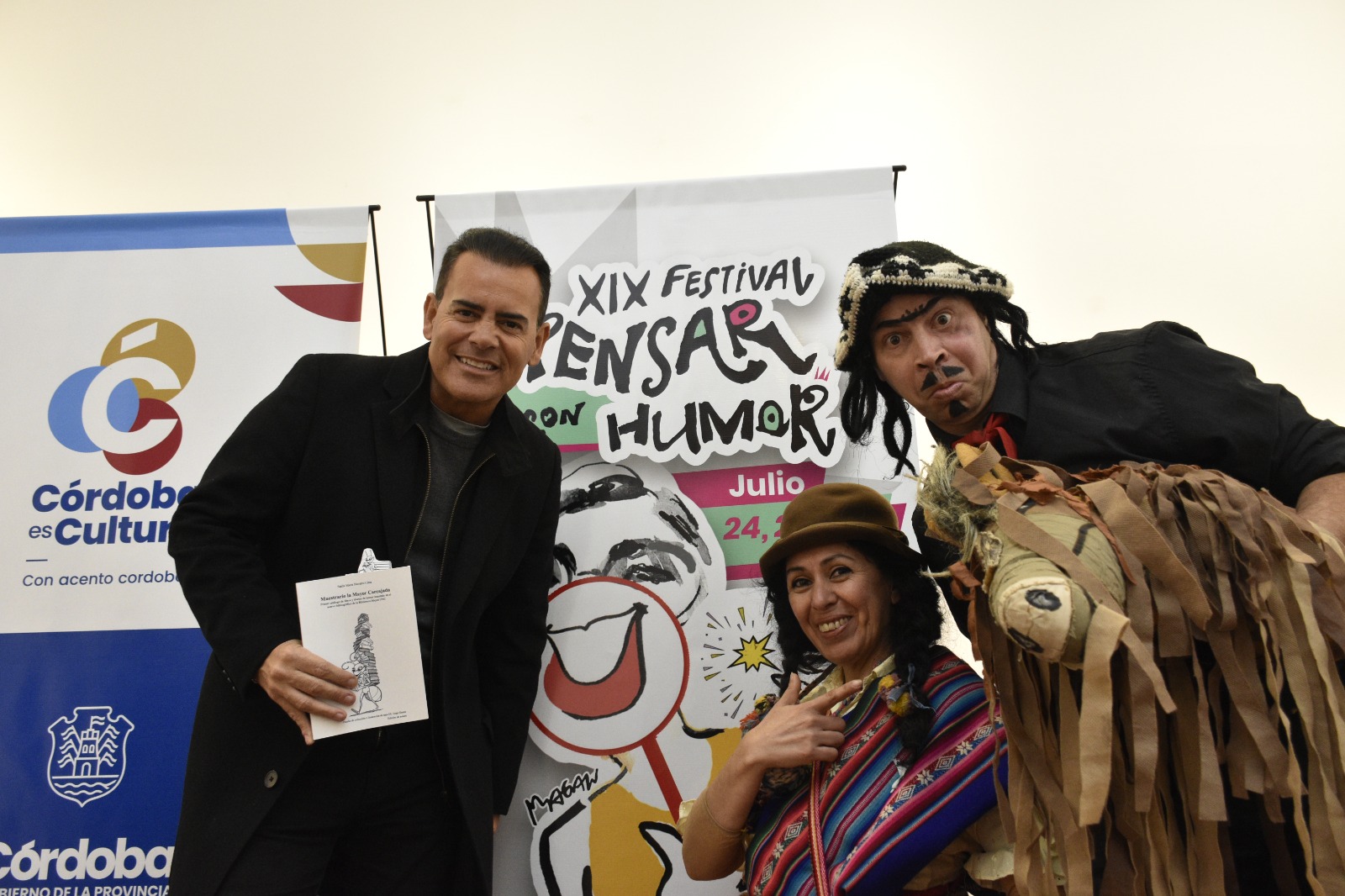 Todo listo para la XIX edición del Festival Pensar con Humor: Rodio destacó su crecimiento en la presentación oficial