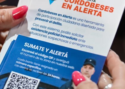 El programa Cordobeses en Alerta suma ocho barrios y amplía su alcance en la Capital