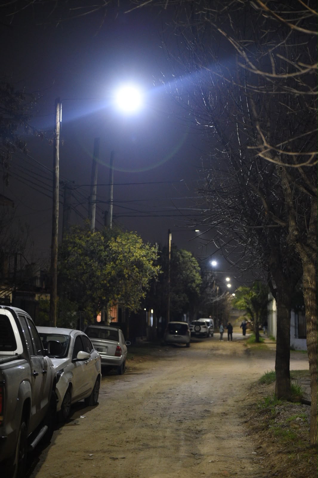 La Hortensia estrenó iluminación LED y avanza la modernización del alumbrado público en Córdoba