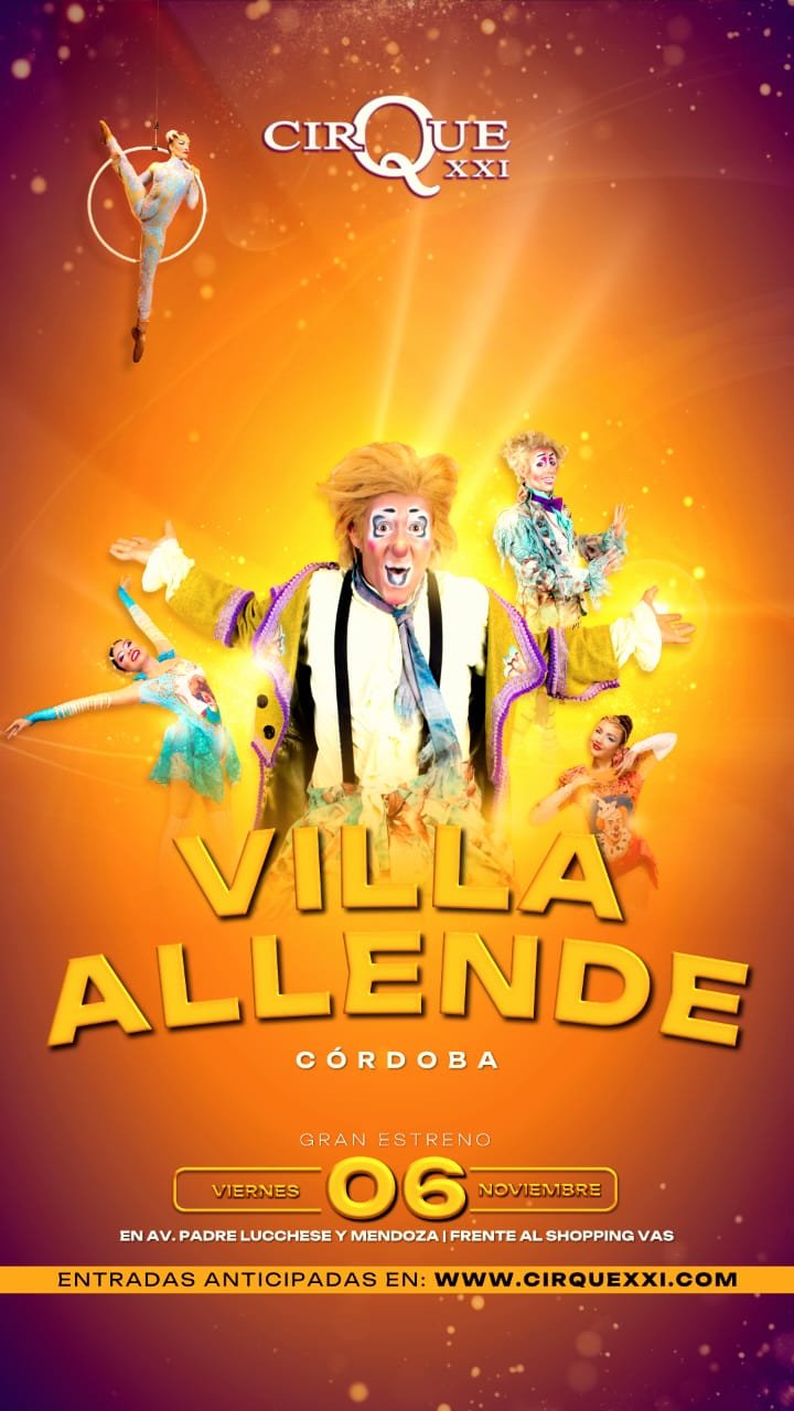 Cirque XXI llega a Villa Allende con “PEEK”, una propuesta que reinventa la experiencia del circo